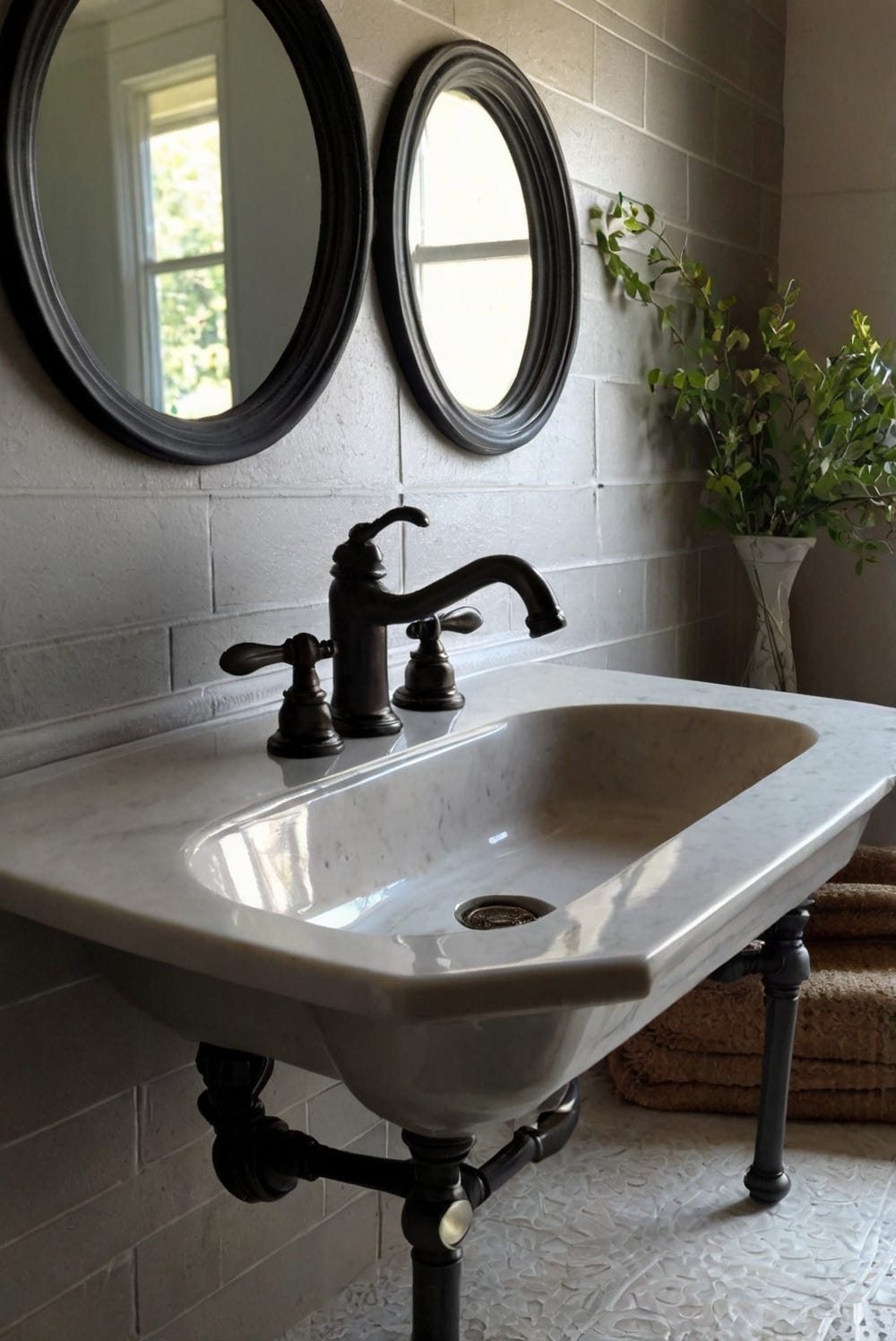 How to choose the right style for a farmhouse bathroom sink? | by Bana’s Décor Haven ...