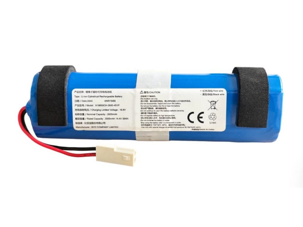Batteria ECOVACS H18650CH-2600–4S1P 2500mAh/36Wh 14.4V