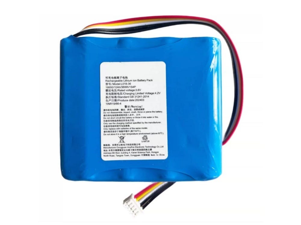 Perfekt kompatibel mit Originalakku DAHUA L018–36 3.6V, 10000mAh/36Wh