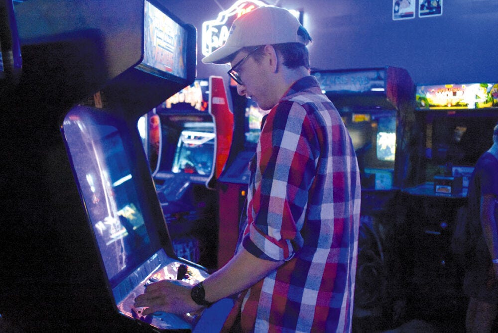 Retro Arcade Video Games