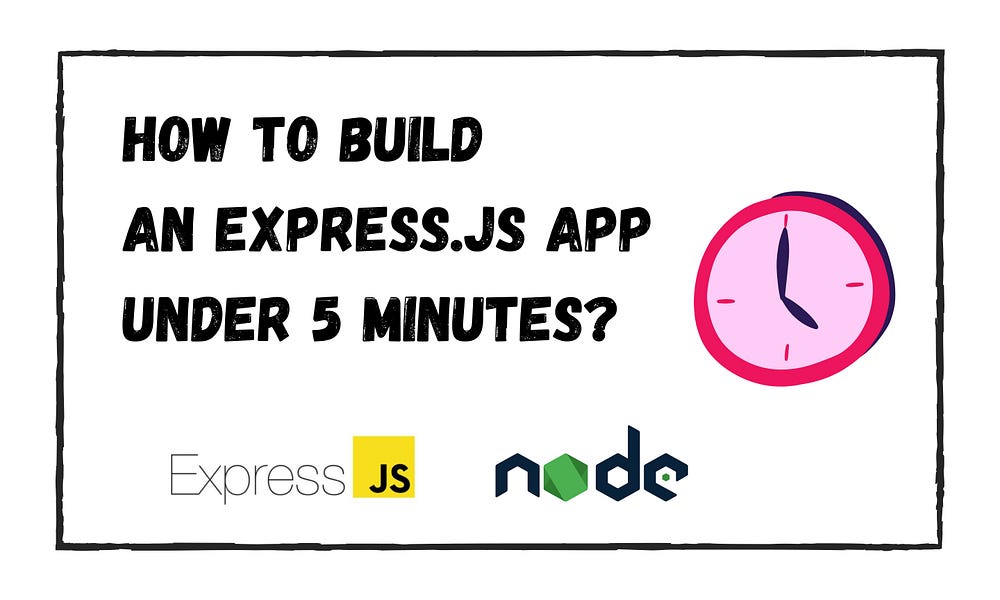 How To Build a Node.js Express App in Under 5 Minutes? | Lakindu ...