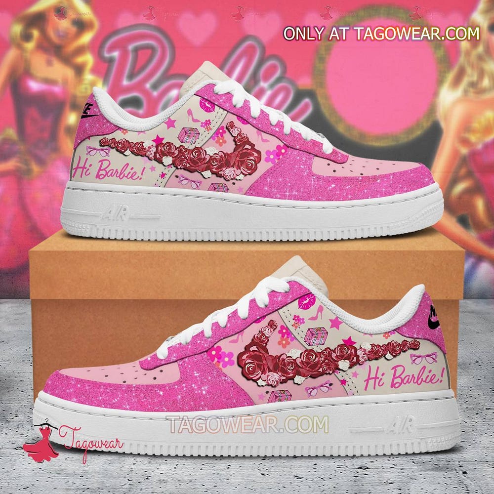 Get Ready to Rock the Barbie Aesthetic with Hi Barbie Air Force Shoes ...