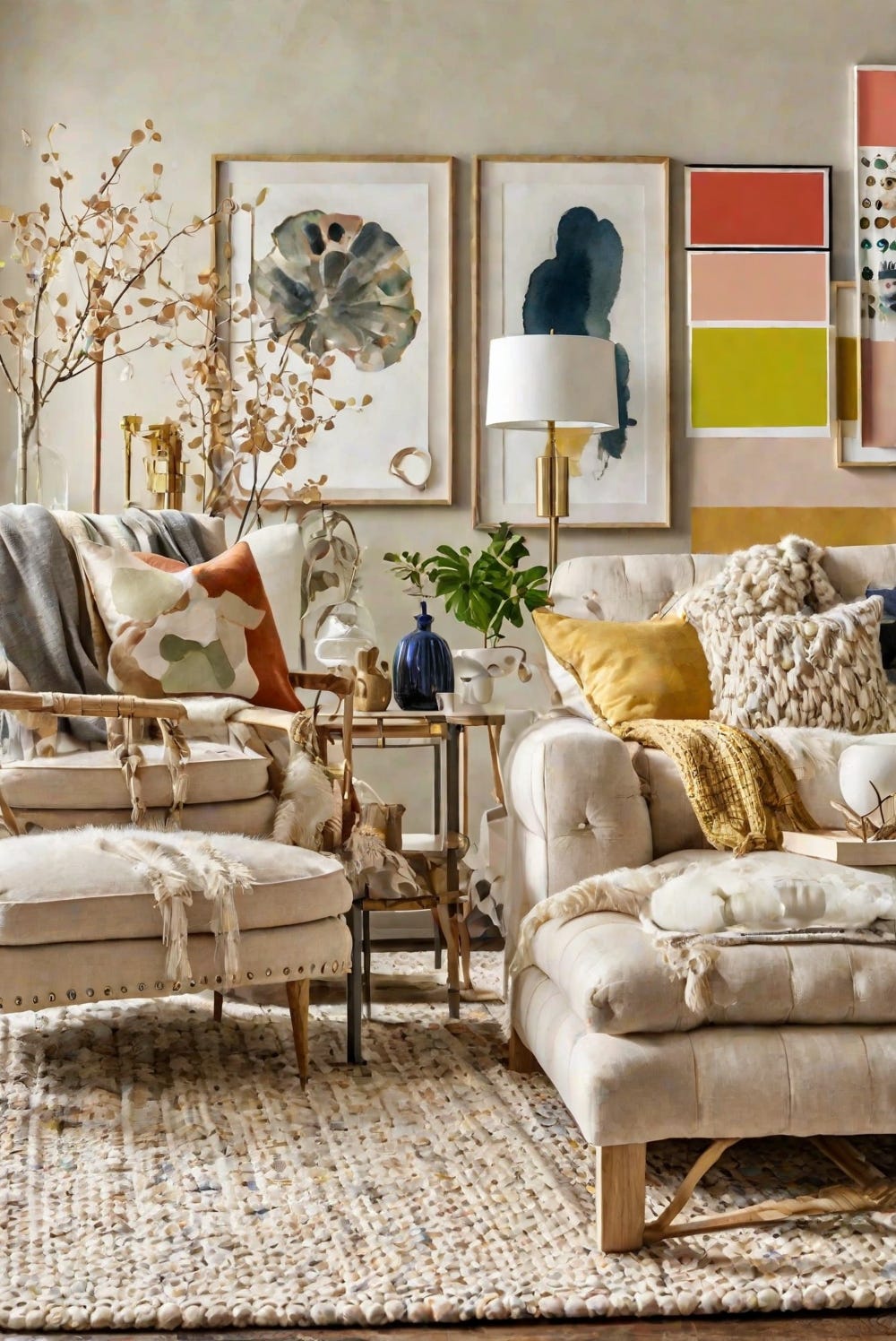 What Accent Colors to Use in a Neutral Living Room (Your Guide 2024 ...