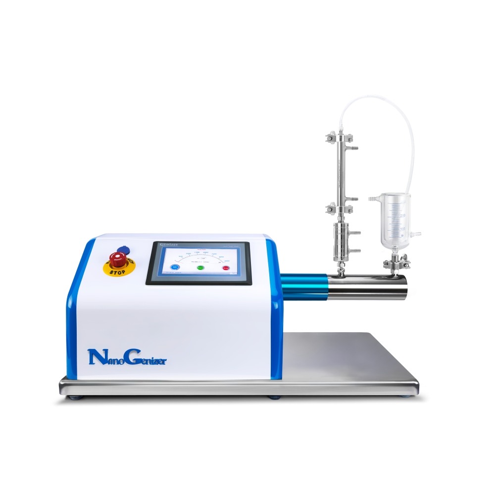 How does NanoGenizer High Pressure Homogenizer work Core Processing