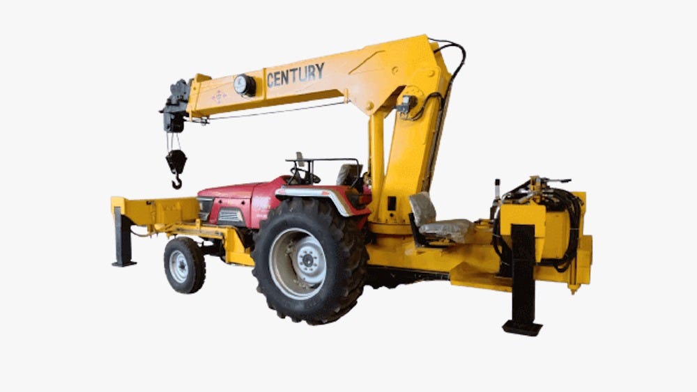 Tractormounted crane Advantages and disadvantages. by