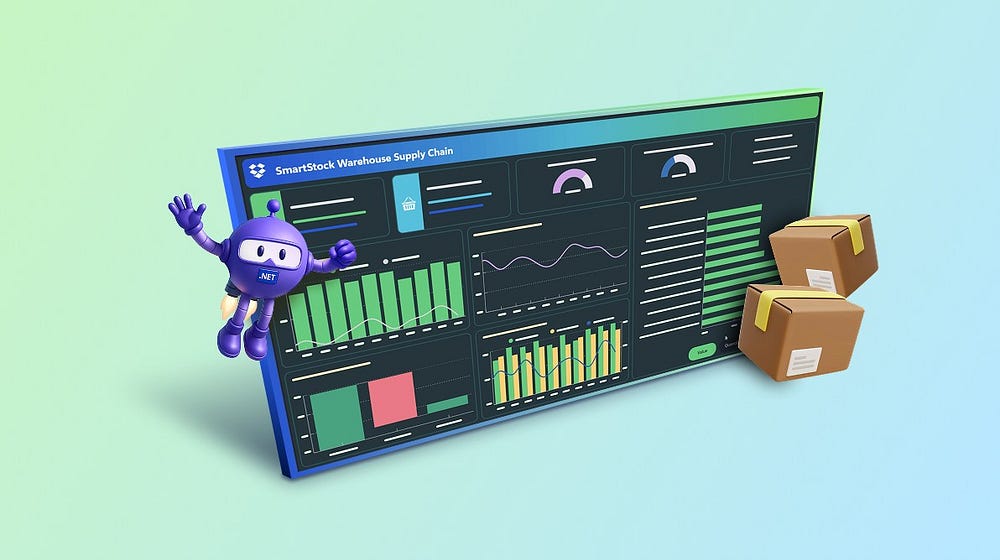 Visualizing Supply Chain Metrics in .NET MAUI with Charts and Gauges