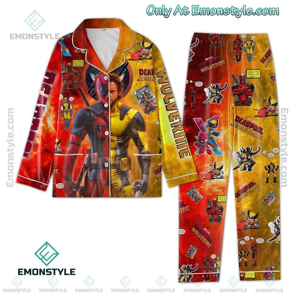 Deadpool pyjamas mens hot sale