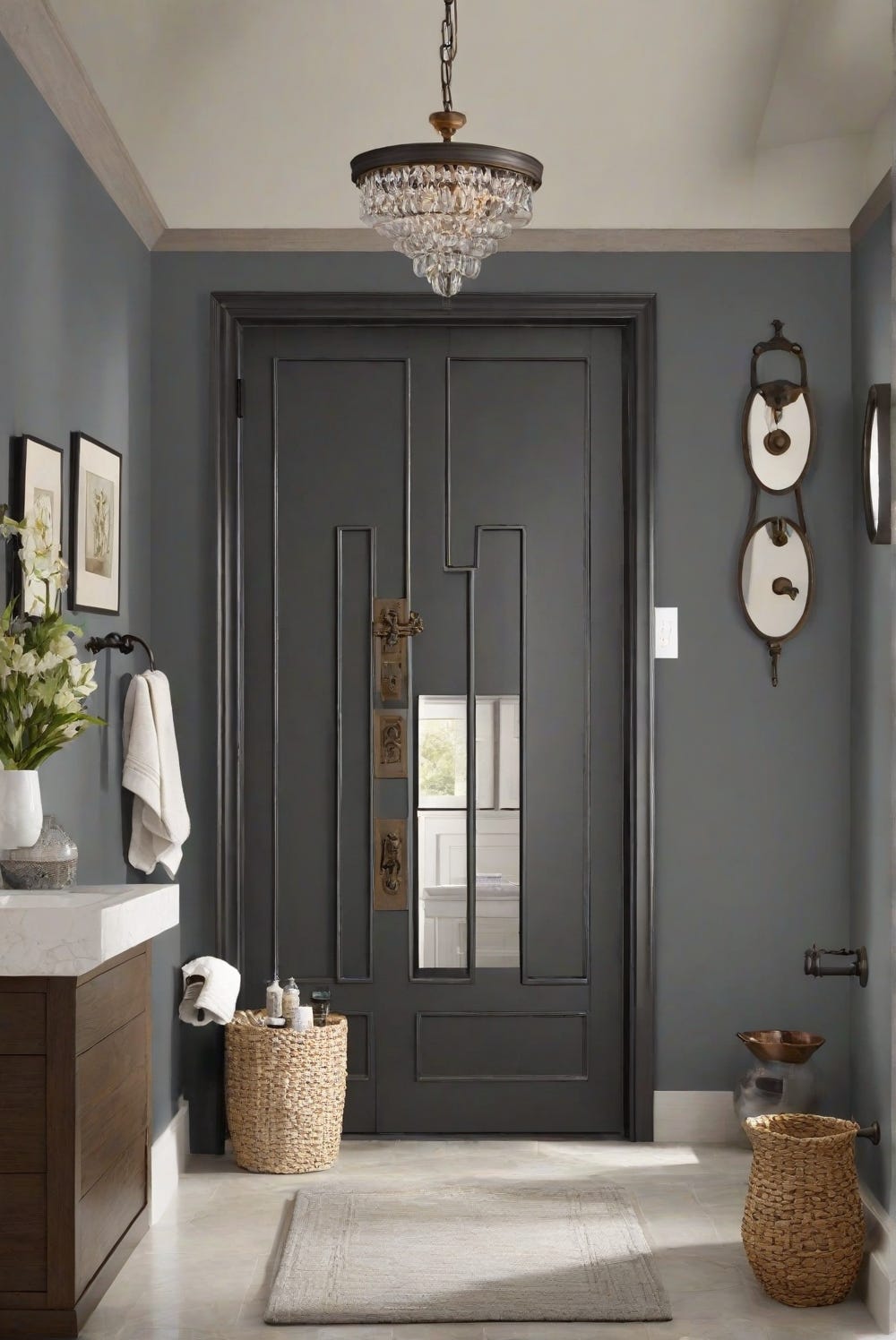 Choosing the right paint color for your bathroom walls is crucial in ...