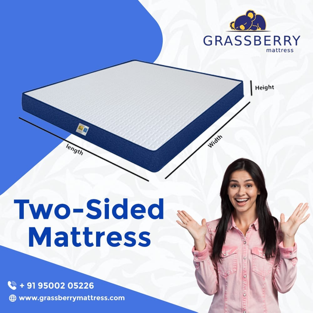 Revolutionize Your Rest Grassberry Mattress’s DualSided MediumSoft Mattress Takes Center