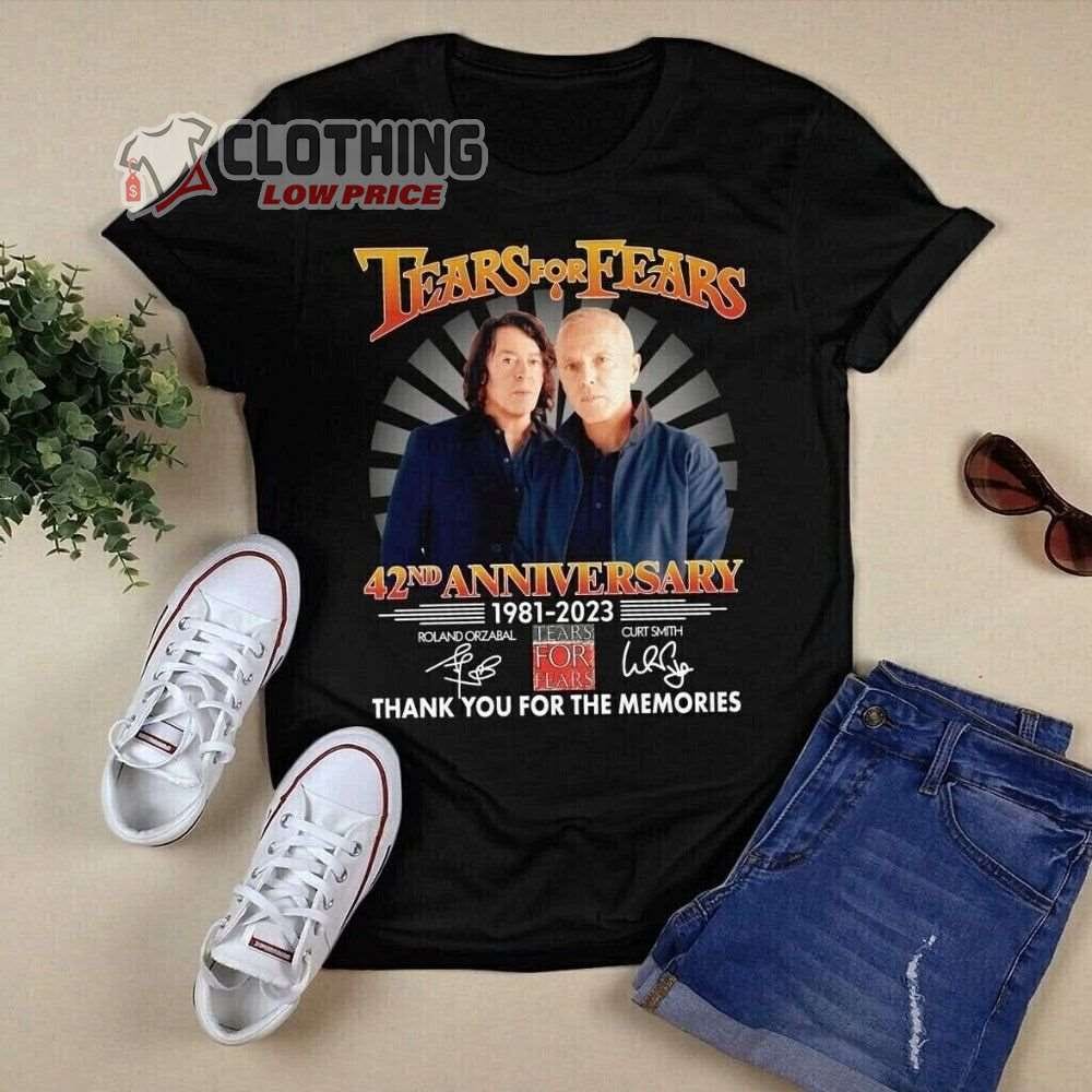 Tears For Fears 42Nd Anniversary 1981–2023 Thank You For The