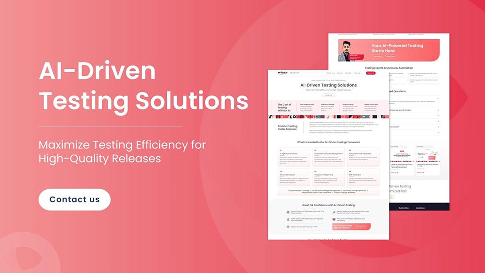 AI-Driven Testing Services for Faster, Quality Releases