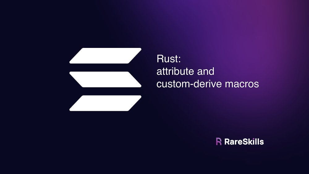 Custom Derives: How Libraries Like Serde Generate Code Automatically