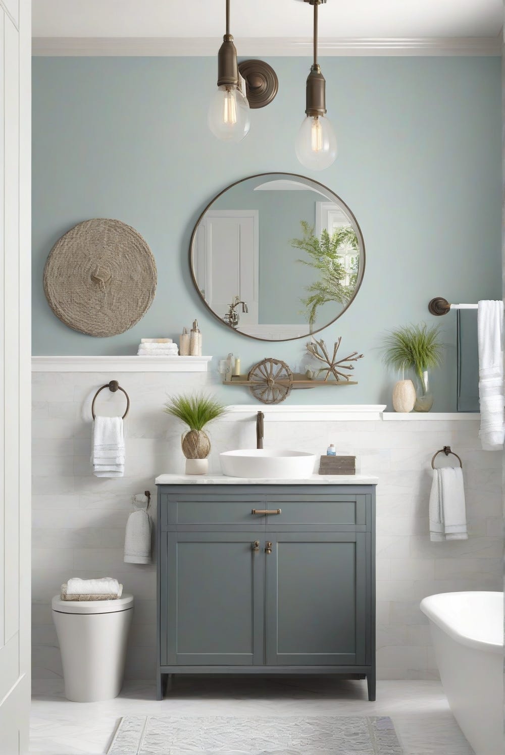 Delve into the allure of Urbane Bronze (SW 7048) in crafting a cozy ...