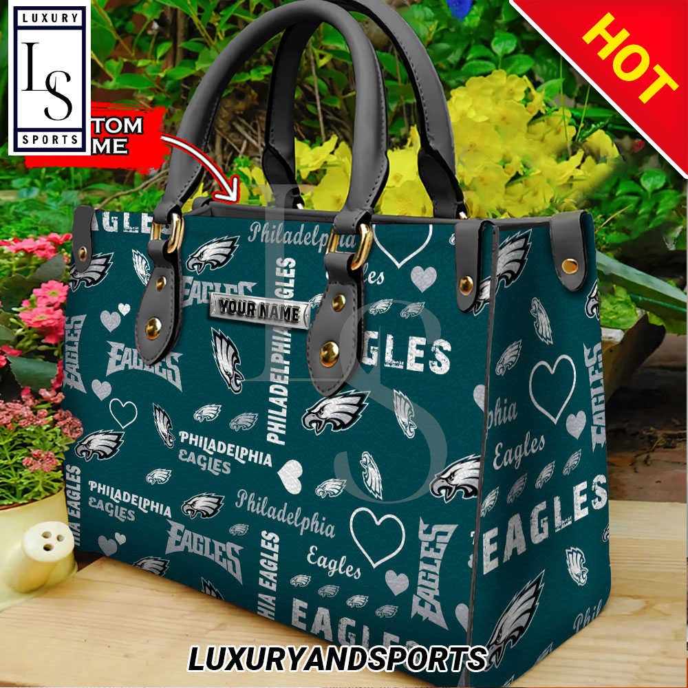 Philadelphia Eagles NFL Super Bowl Leather Handbag | by LuxuryAndSports ...