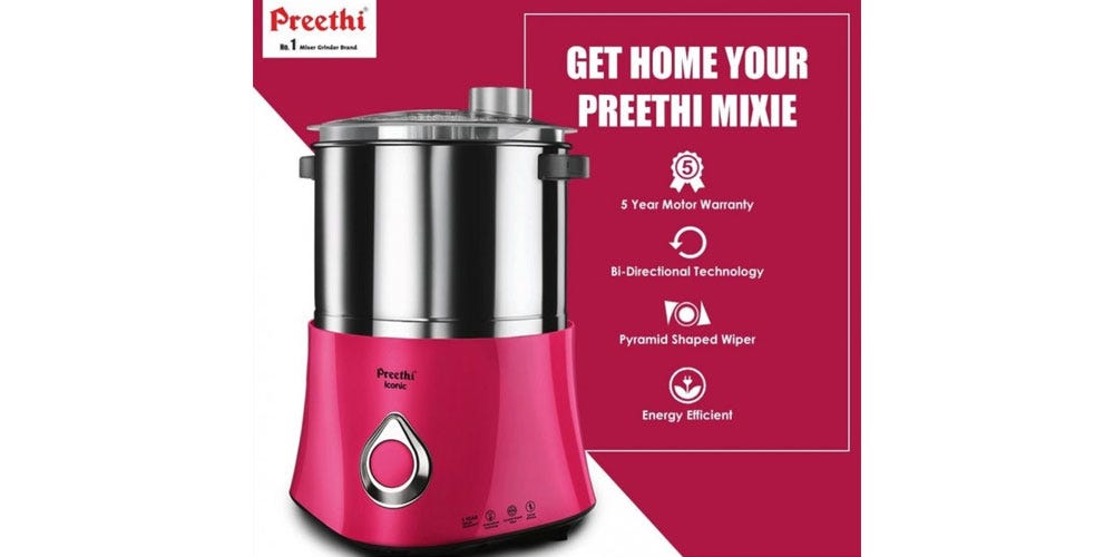 Preethi Wet Grinder Review. Preethi is among the most popular… by All