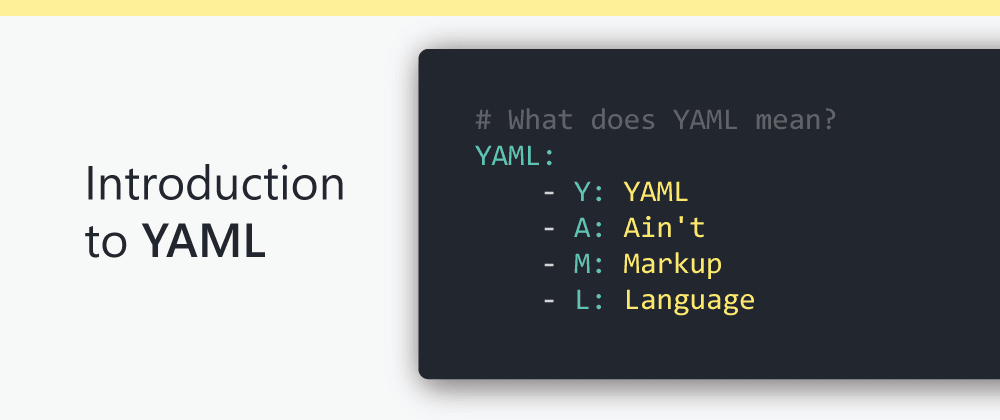 What is YAML?. YAML is a widely-used data… | by MadhushaPrasad | Medium
