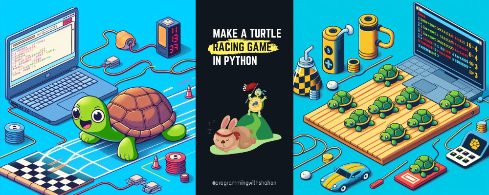 I built a turtle racing game with Python (tutorial) | by Shahan ...