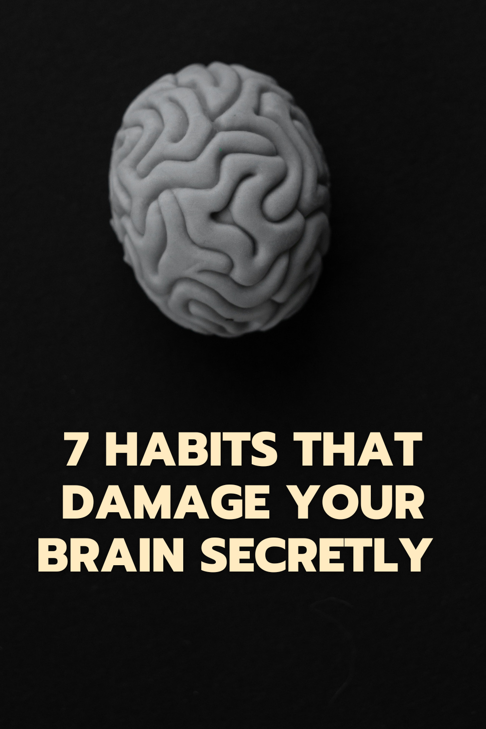 Silent Saboteurs - 7 Habits That Secretly Damage Your Brain