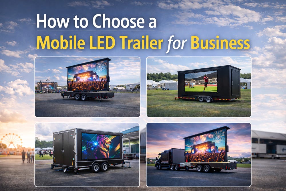 What to Consider Before Buying a Mobile LED Trailer: A Practical Guide for Event and Advertising…