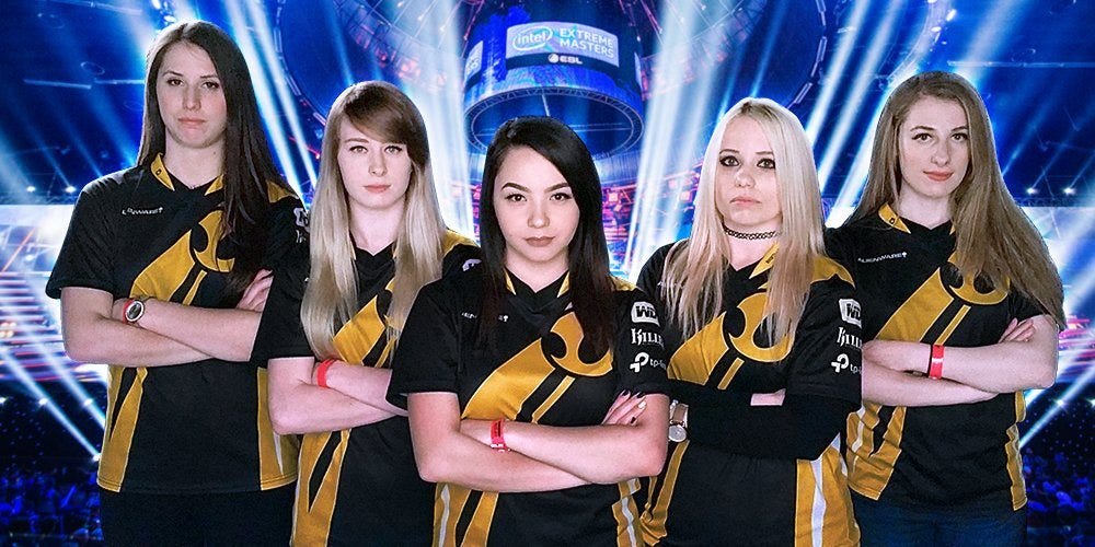 The Divide Between Male & Female Esports Players: Should There be All-Women  Tournaments? | by Harry Frazer | The Startup | Medium