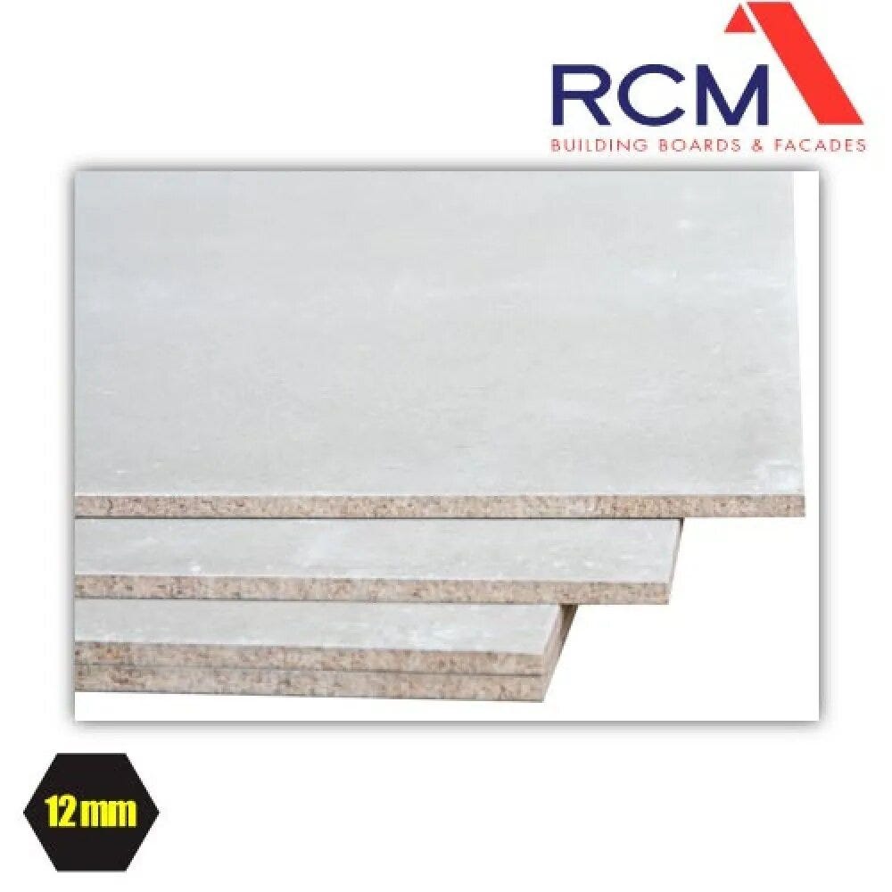 12mm Cement particle board. 12mm RCM Cemboard Cement Bonded… by