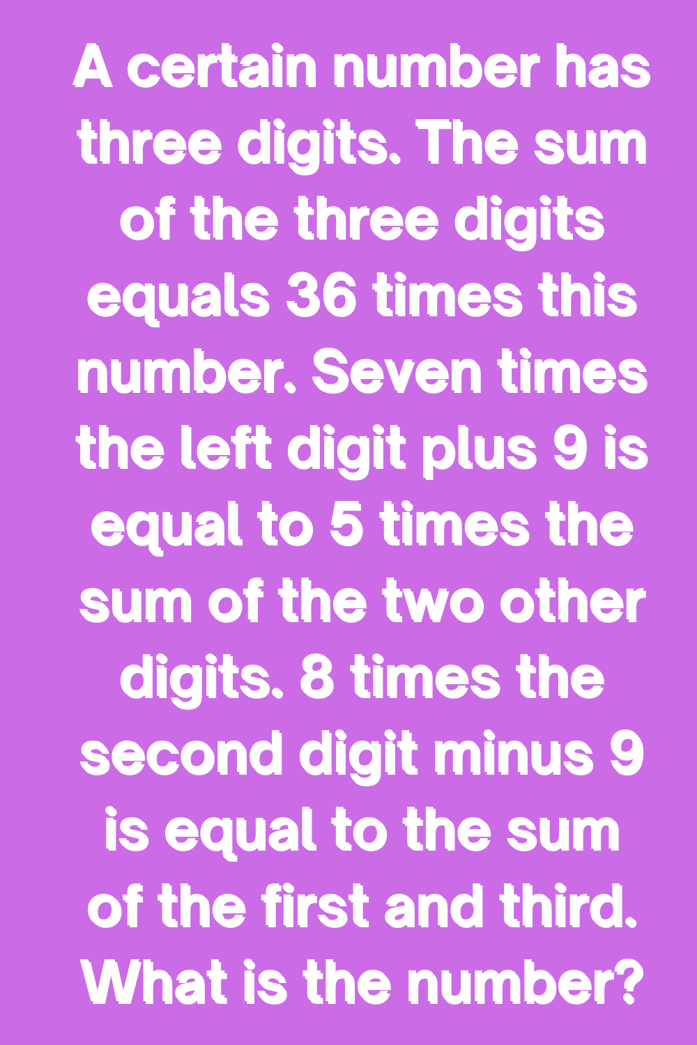 What’s The Number? - Mr. John - Medium