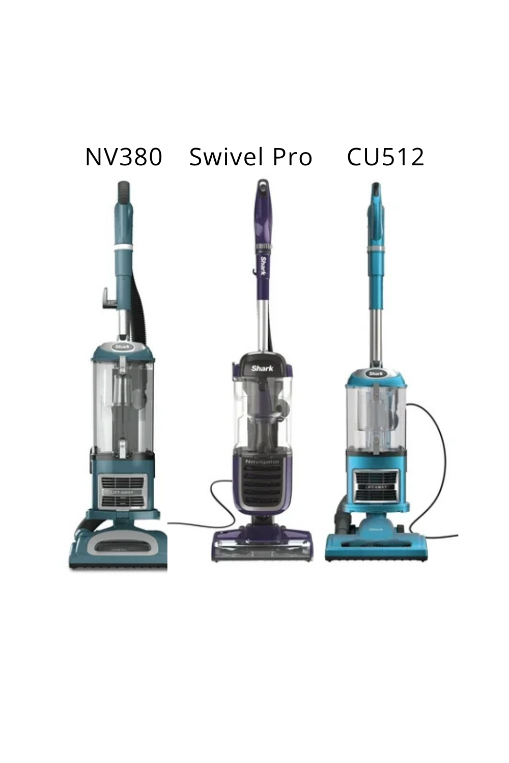 Shark Navigator NV22 and Lift-Away vacuum side-by-side comparison