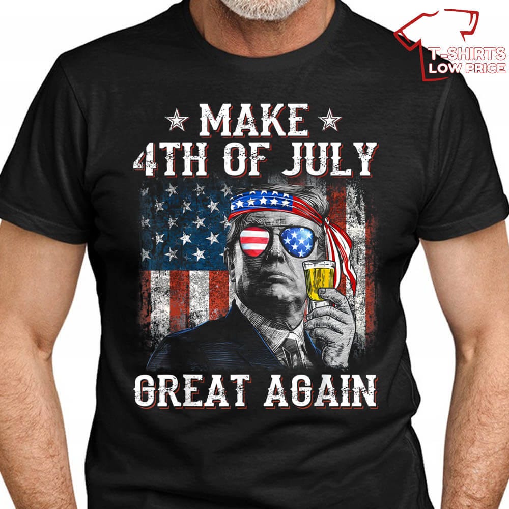 protesting trump 4th july speach