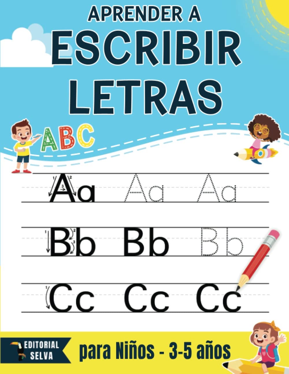 EBOOK][BEST]} Aprender a Escribir Letras para Niños: Letras de la A a la Z  | Libro de Actividades Preescolar para 3–5 años (Spanish Edition) | by  Emilyglass | Medium