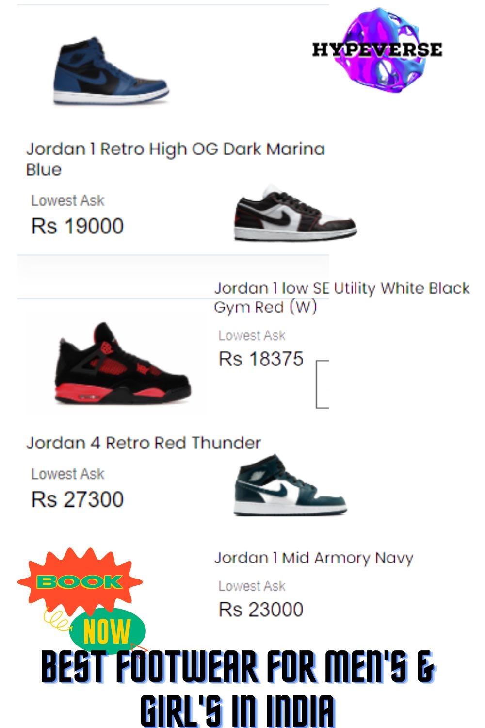Sneakers online Company in India. Hypeverse is Your One Stop Shop For All…  | by hypeverse shoes | Medium