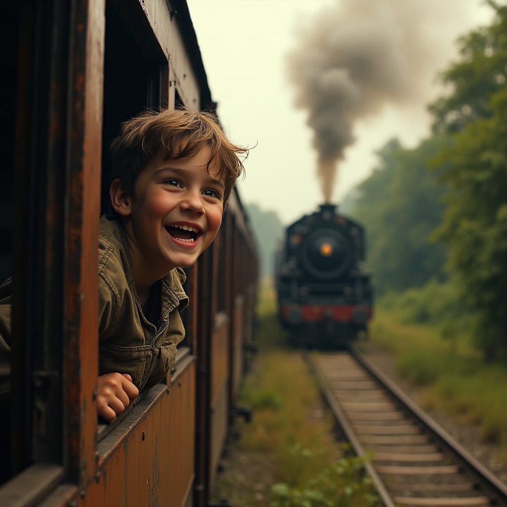 The Hazards of Sticking Your Head Out of the Train Window | by Val ...