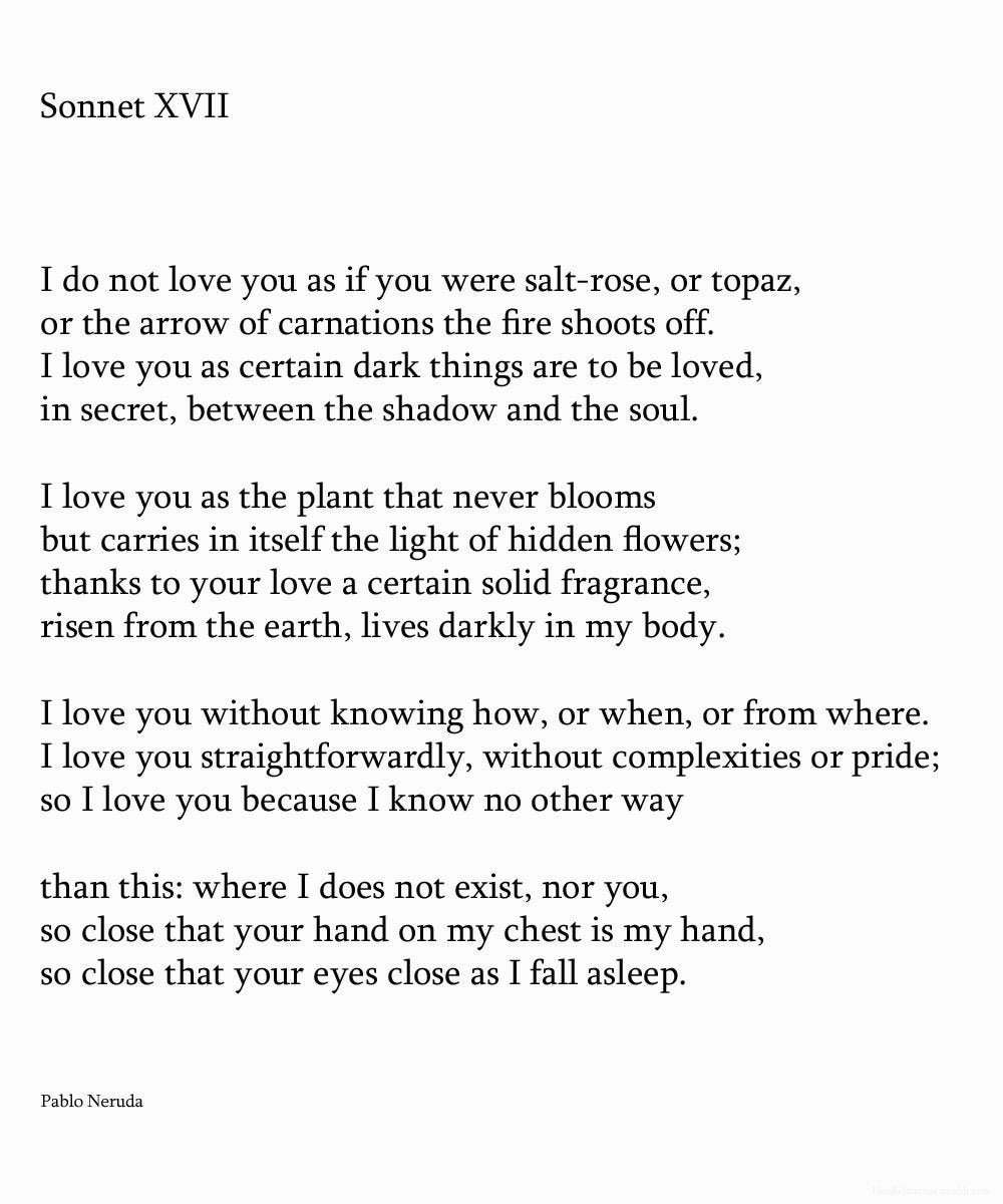 sonnet xvii — one of my favorite poems | by Samantha Onglatco | Medium