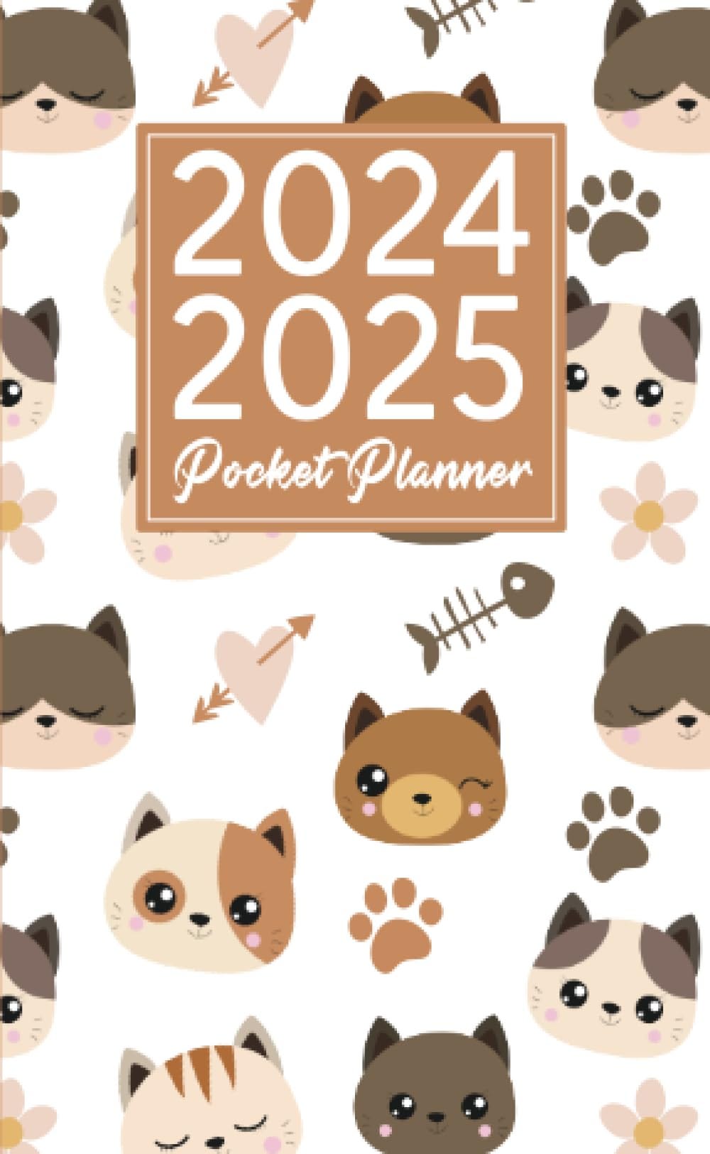 [PDF][BEST]} 20242025 pocket planner 2 year Pocket Calendar January