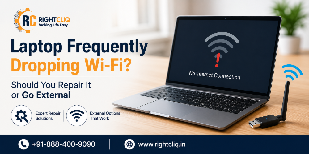 Laptop Frequently Dropping Wi-Fi? Should You Repair It or Go External