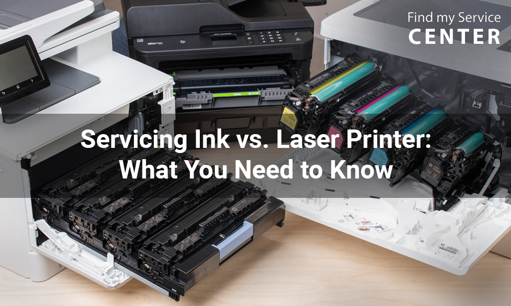vee Gehuurd Aannames, aannames. Raad eens Ink vs. Laser Printer: How Different Printers Require Different Servicing |  by Findmyservicecenter | Medium