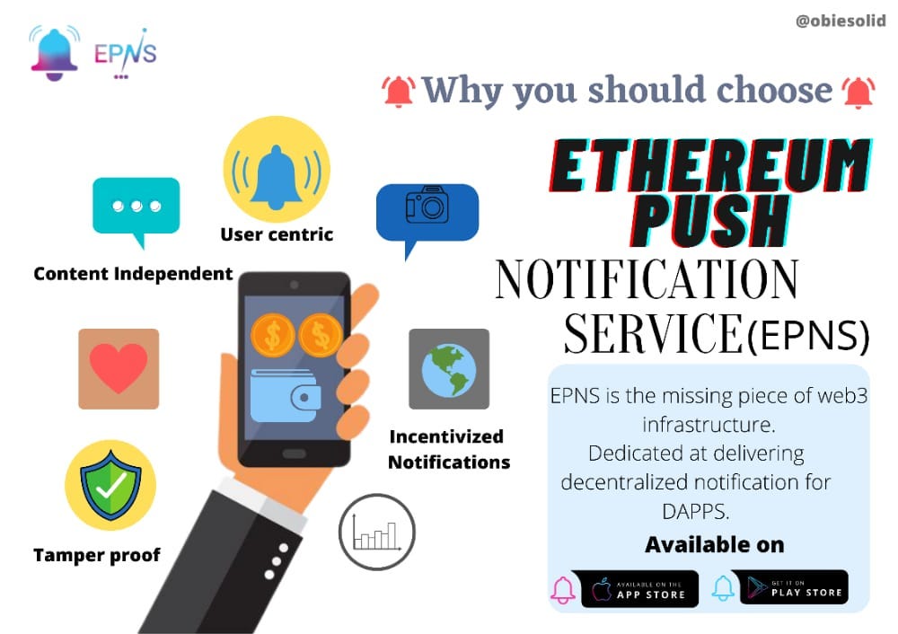 Ethereum Push Notification Service and the PUSH TOKEN by Johnson