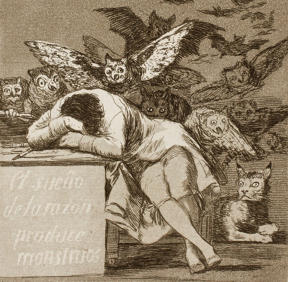 Il sonno della ragione genera mostri. Era il 18 agosto 1634