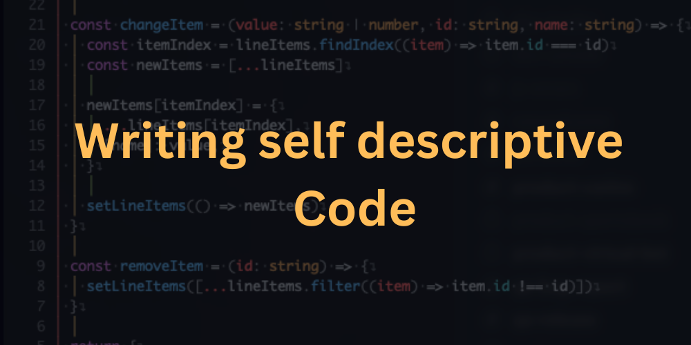 Writing self documented javascript code | by Deegha galkissa | Medium