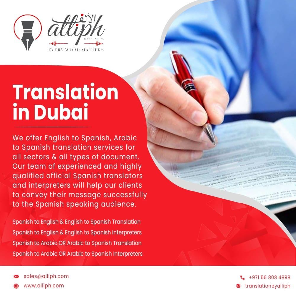 Translation Office Dubai Alliphsocial Medium