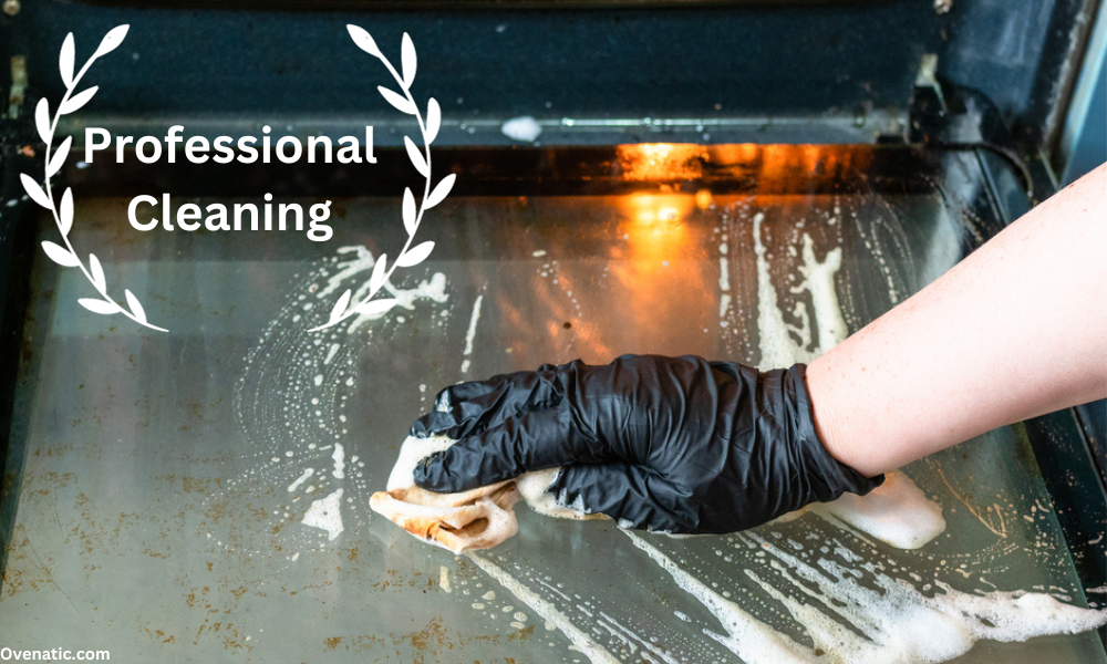 How does a professional oven cleaner clean an oven? Discover by