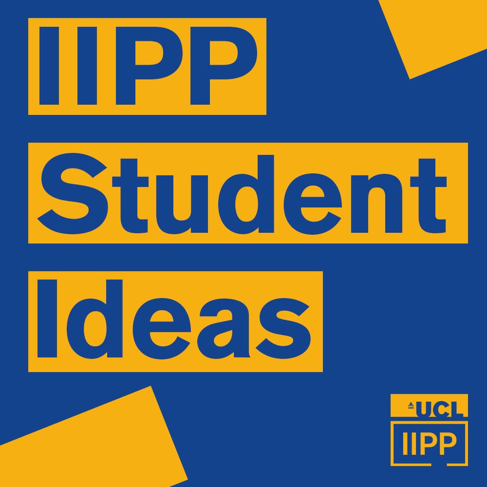 IIPP Student Ideas