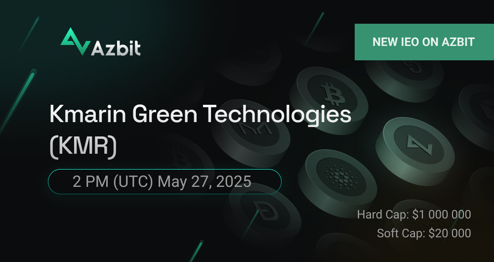 KMR IEO On Azbit: $1,000,000 Token Sale