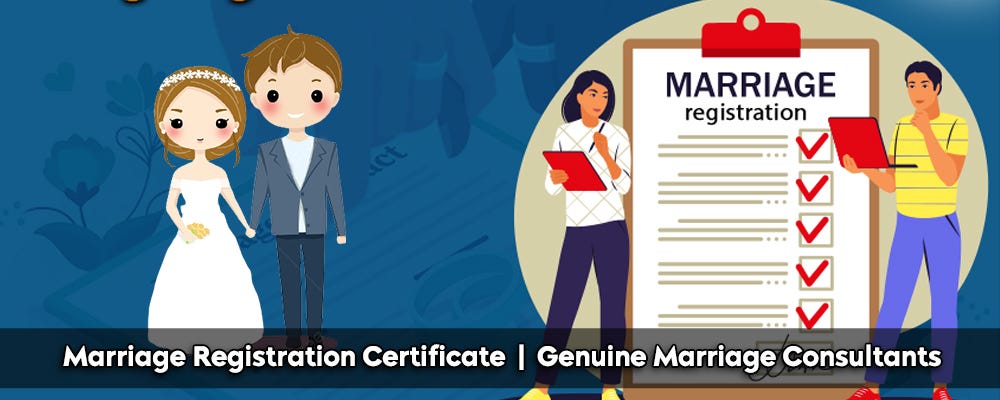 Marriage Registration Certificate | Genuine Marriage Consultants | by ...