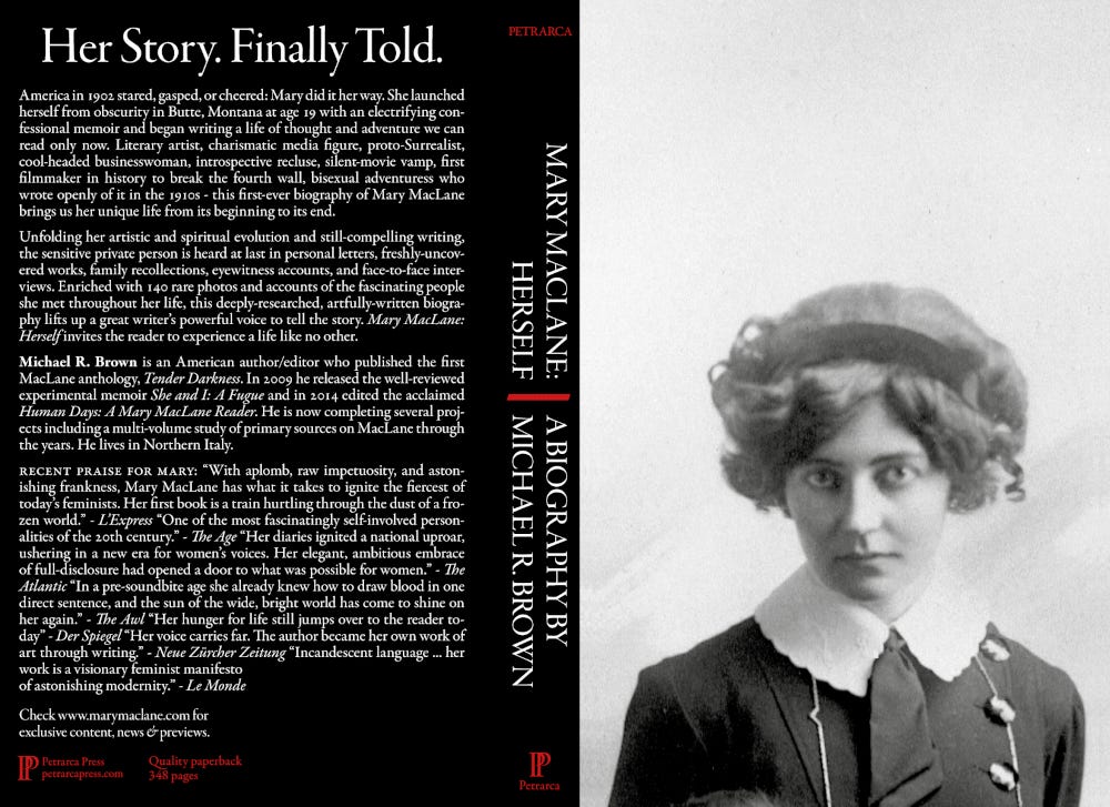 Mary MacLane: Herself: A Biography by Michael Brown