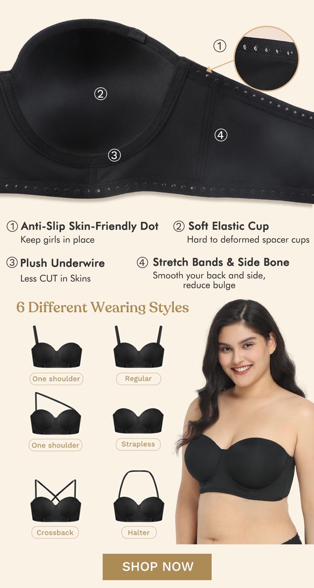 16 best sticky bras to try in 2024 for discreet comfort