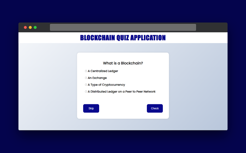 Building a Fun Blockchain Quiz App with HTML, CSS & JavaScript: A Step ... image.