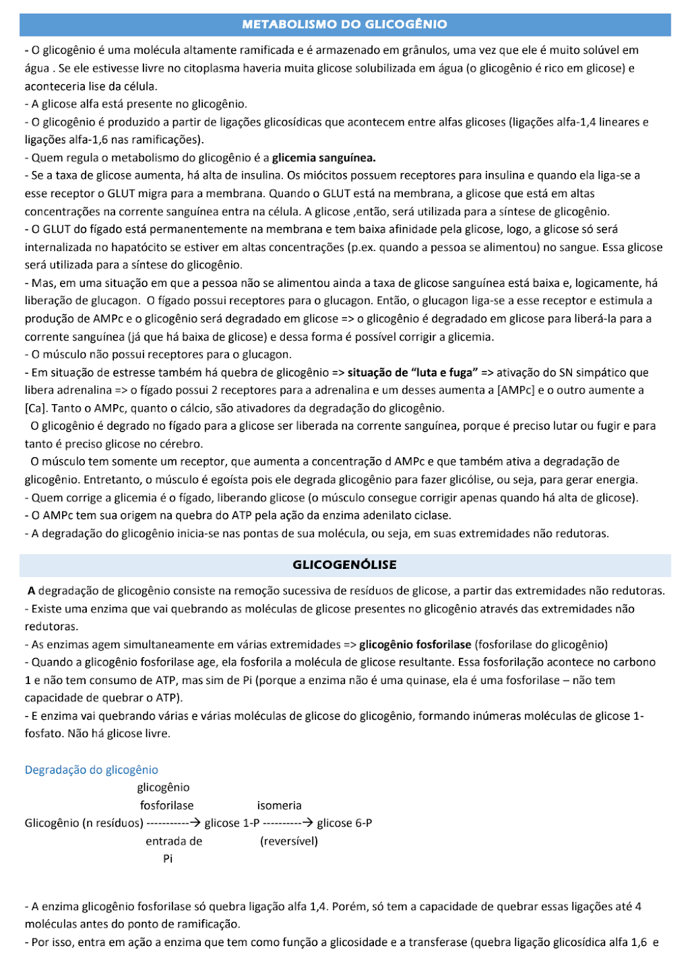11 resumos gratuitos de bioquimica