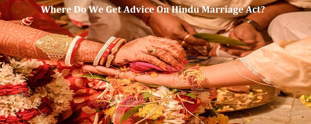 Where Do We Get Advice On Hindu Marriage Act? | By Leadindia | May ...