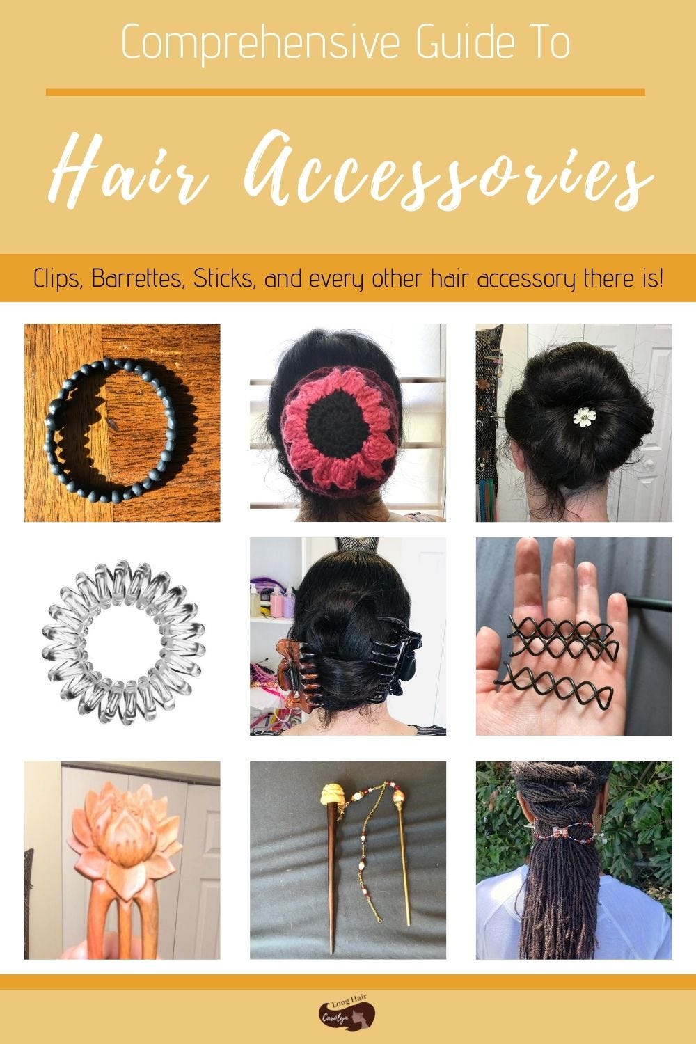 Hair Accessories: The Complete Guide, by Long Hair Carolyn