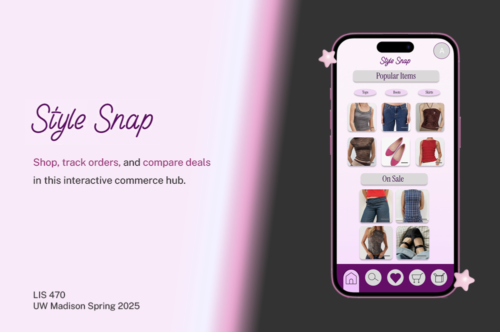 UI/UX Case Study — Style Snap. Disclaimer: This case study stems from ...